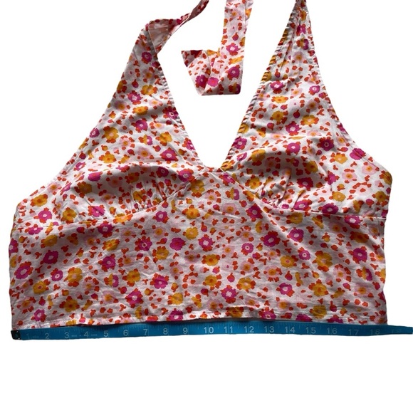 BP Floral Crop Halter Top - Picture 8 of 8